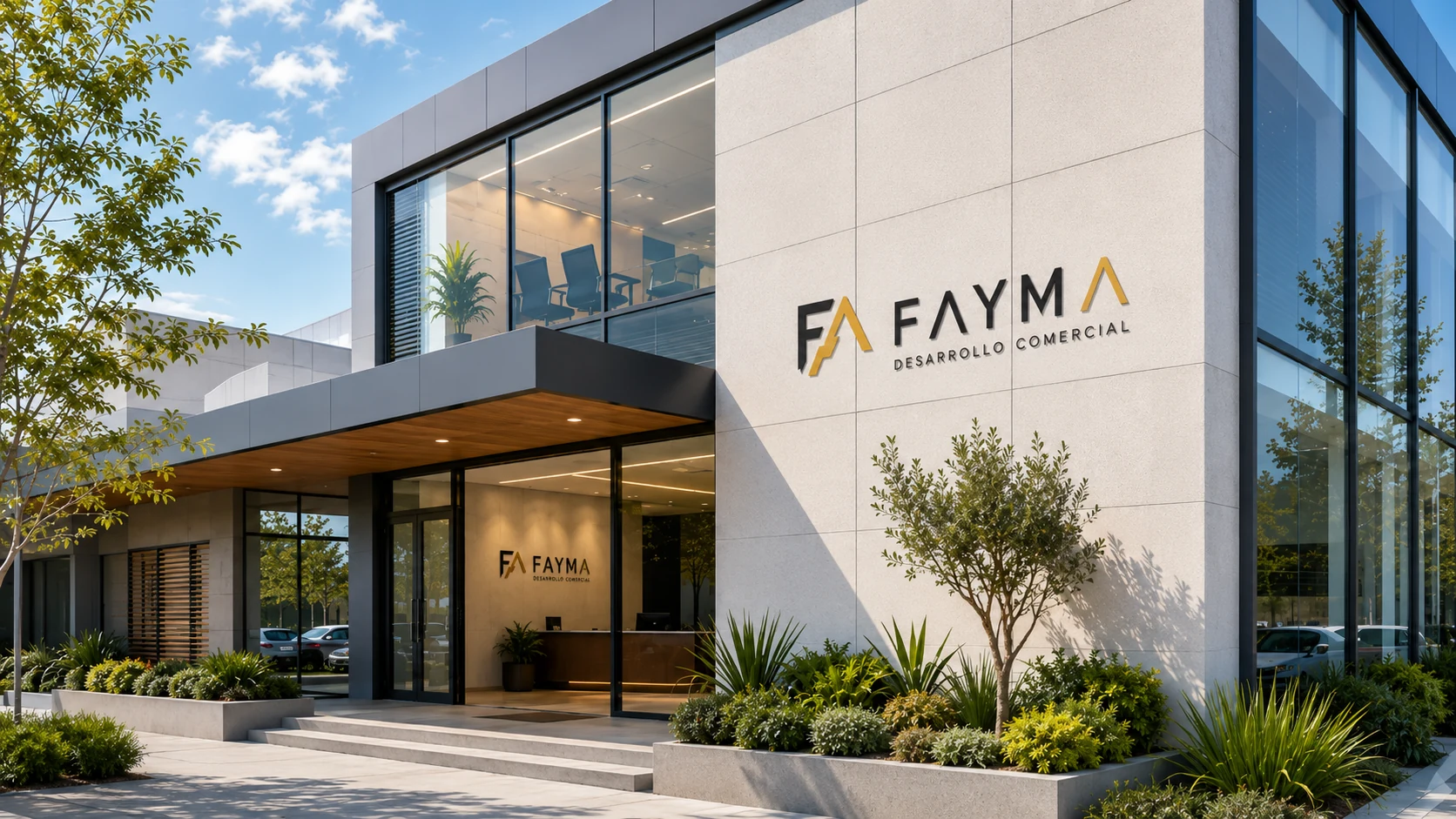 Fachada corporativa de FAYMA